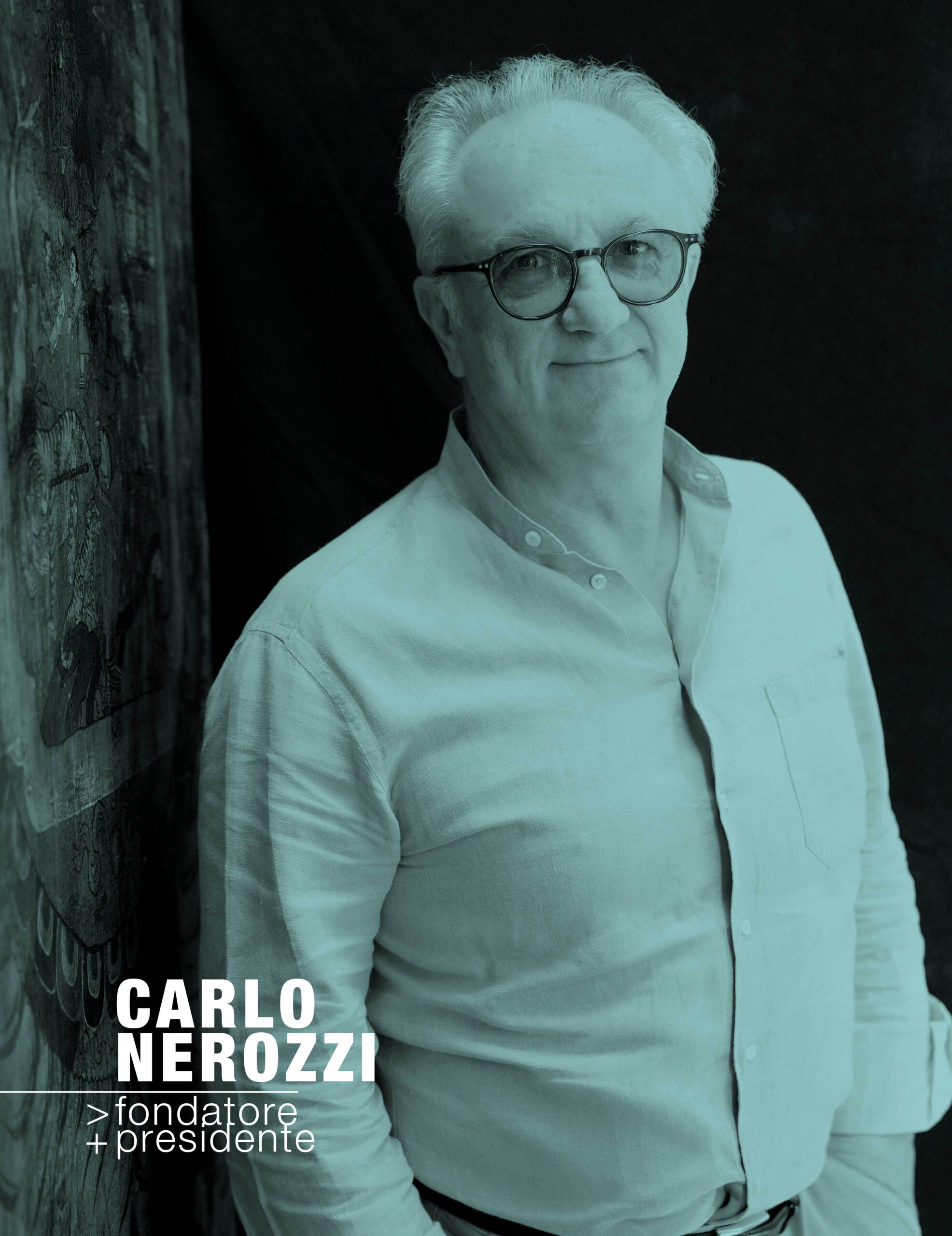 Ritratto di Carlo Nerozzi, fondatore e presidente