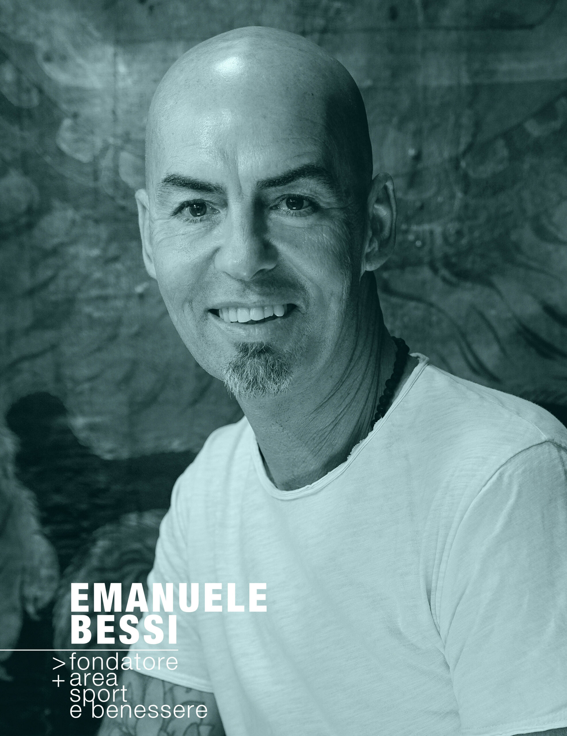 Ritratto di Emanuele Bessi, fondatore e area sport e benessere