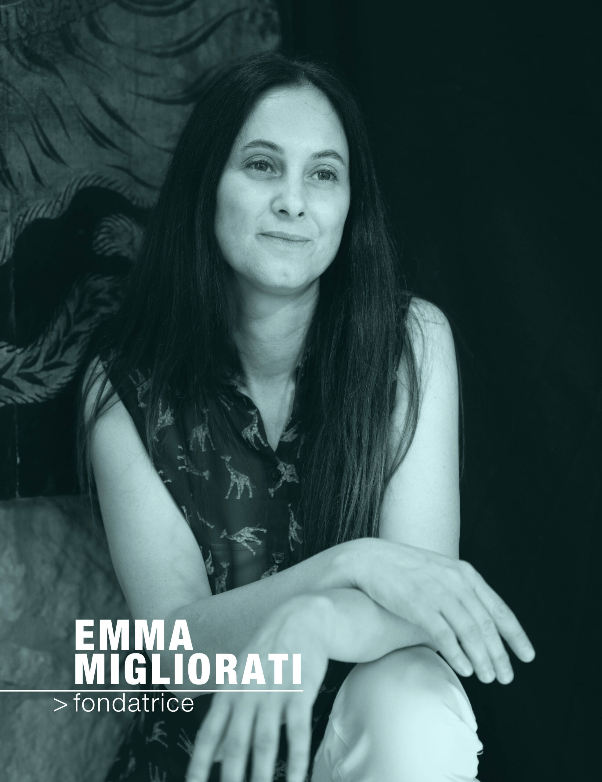 Ritratto di Emma Migliorati, fondatrice